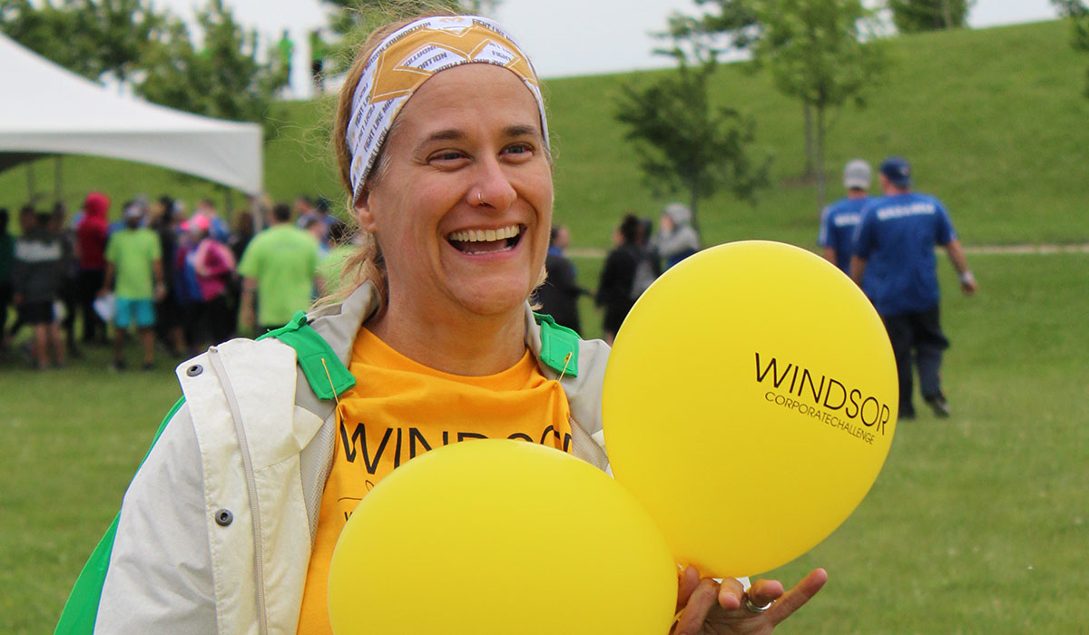 WMG employee at Windsor Corporate Challenge