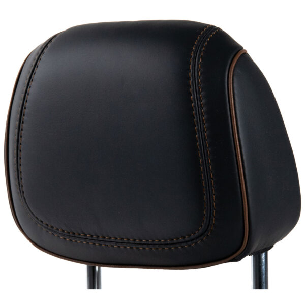 2-Way headrest front black