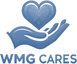 WMG Cares logo
