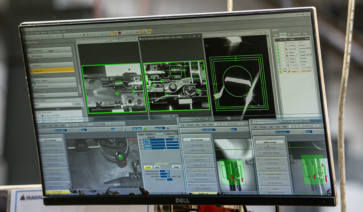 Advanced detection system monitor with test