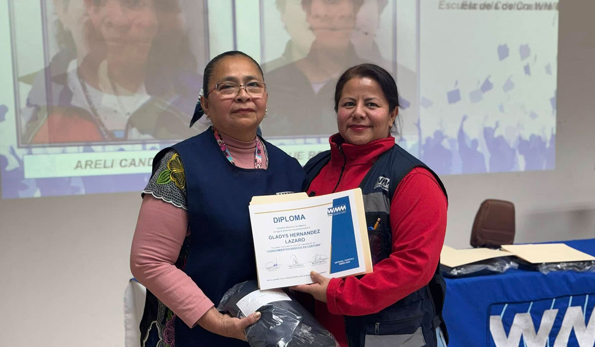WMM employee earns diploma
