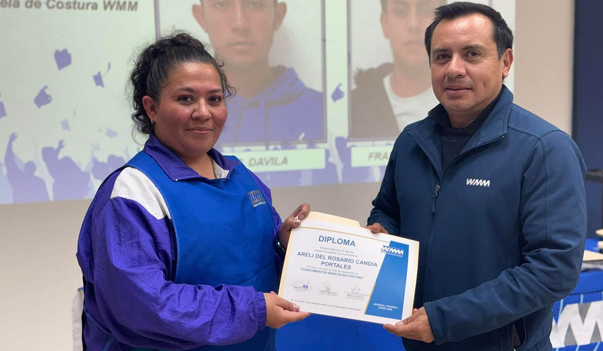 WMM employee earns diploma