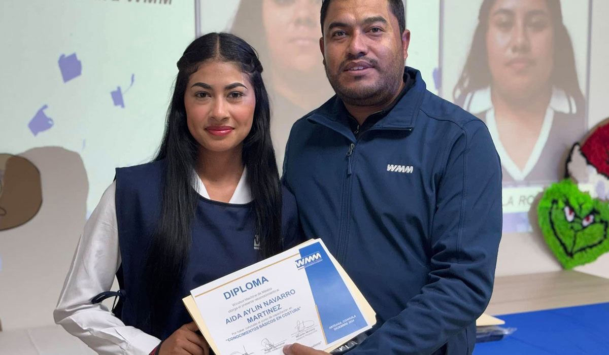 Employee earns diploma at WMM