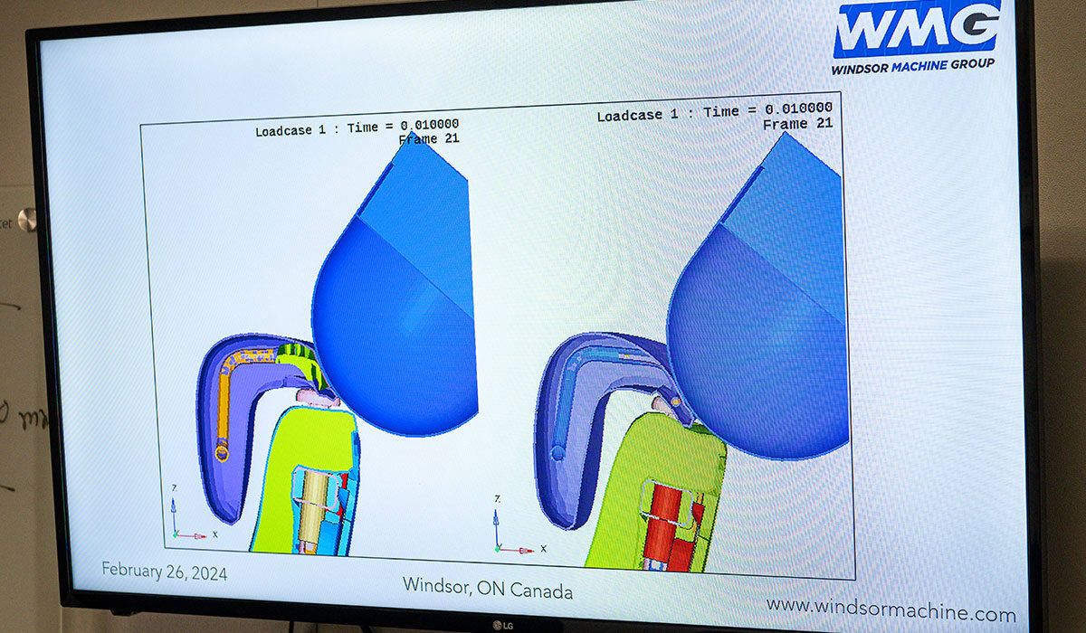 Virtual testing monitor