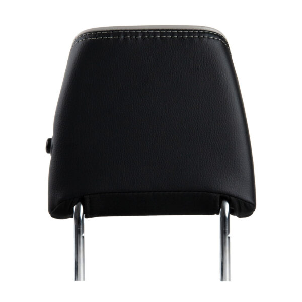 high pivot folding head restraint black back
